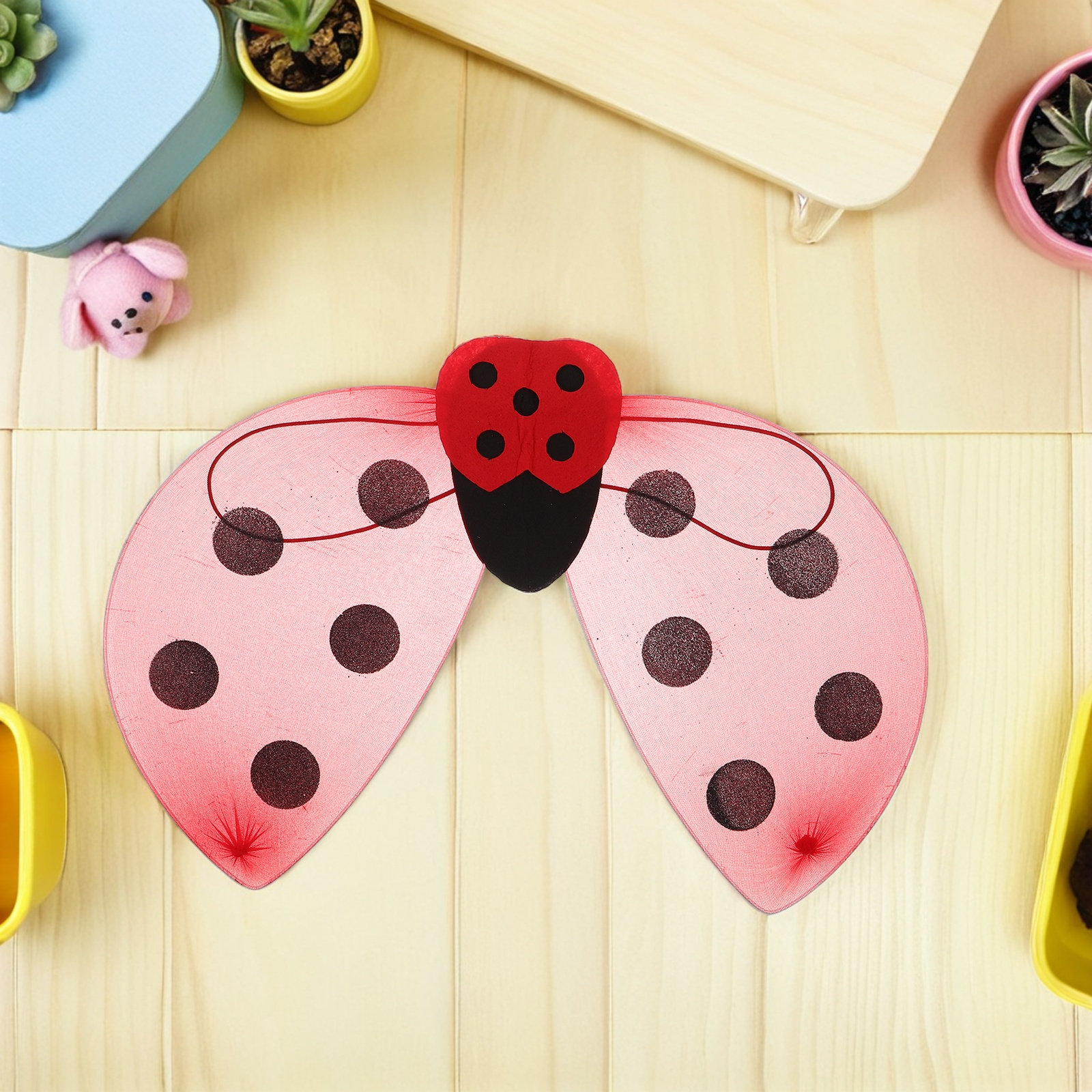 Easy Cosplay Prop - Ladybug Wings for Dress Up Costume