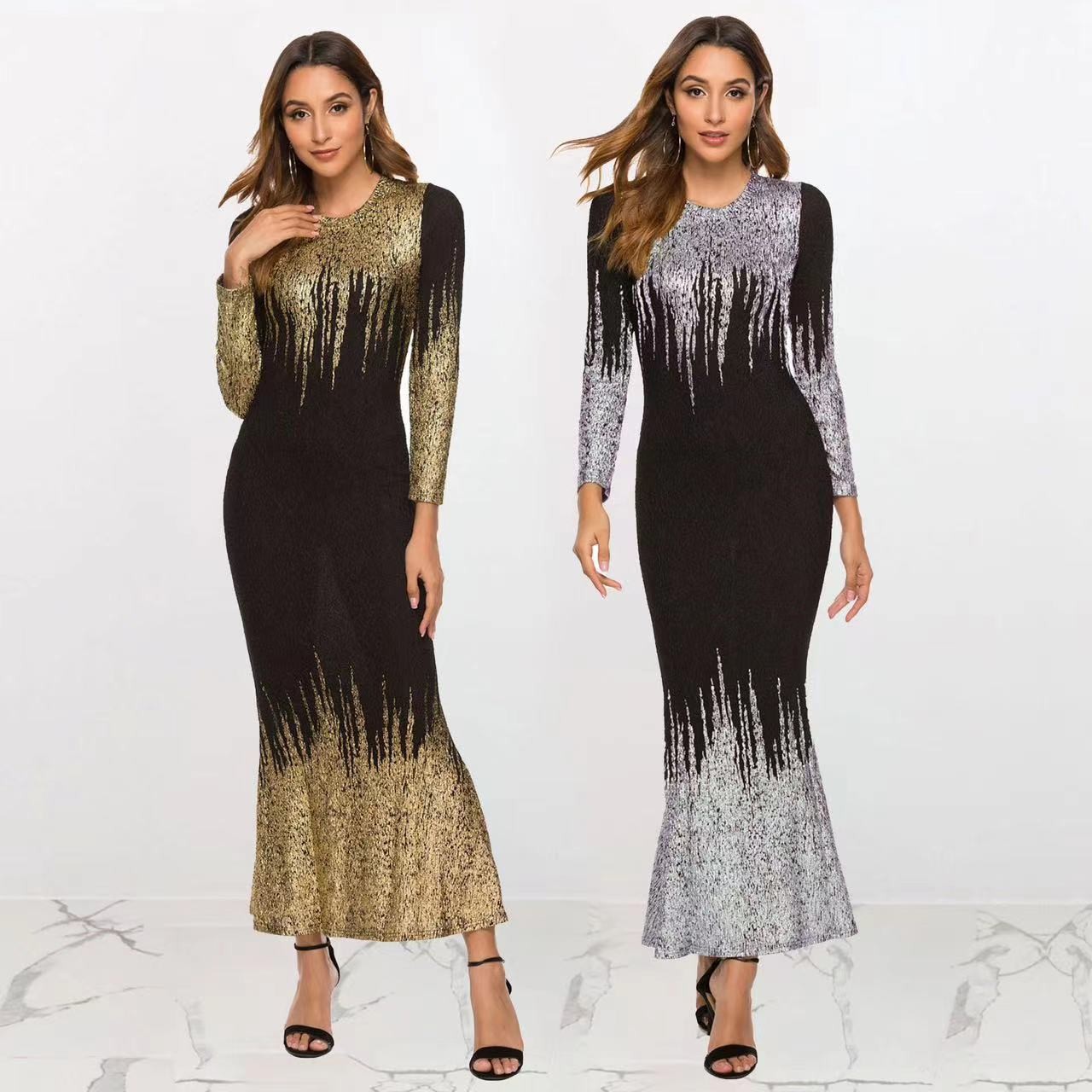 Briar Cosplay Prop - Elegant Party Long Sleeve Gold Foil
