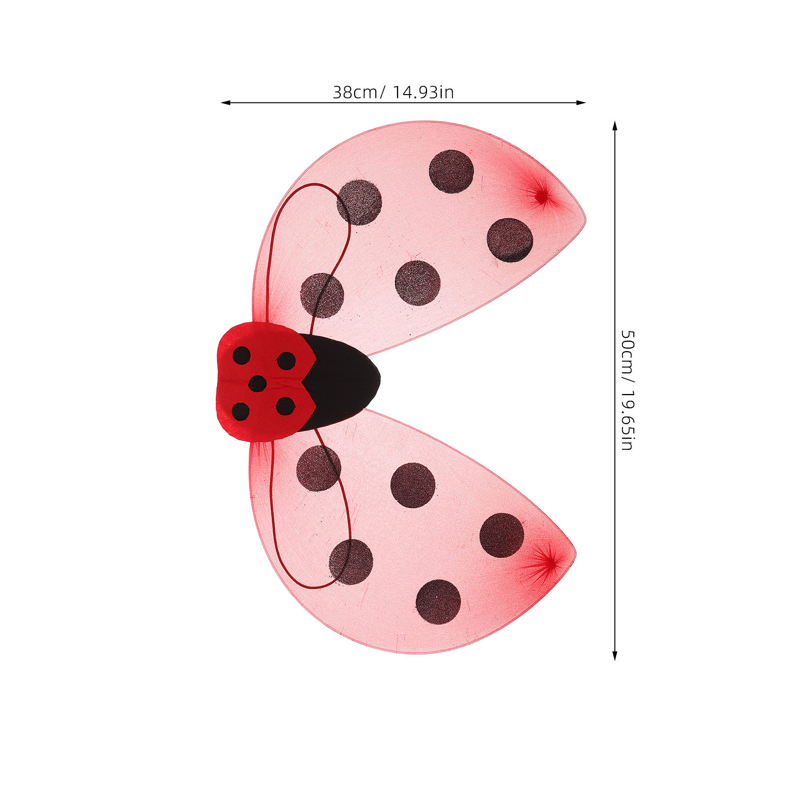 Ladybug Wings for Dress Up Cos - Easy Cosplay Prop review and price