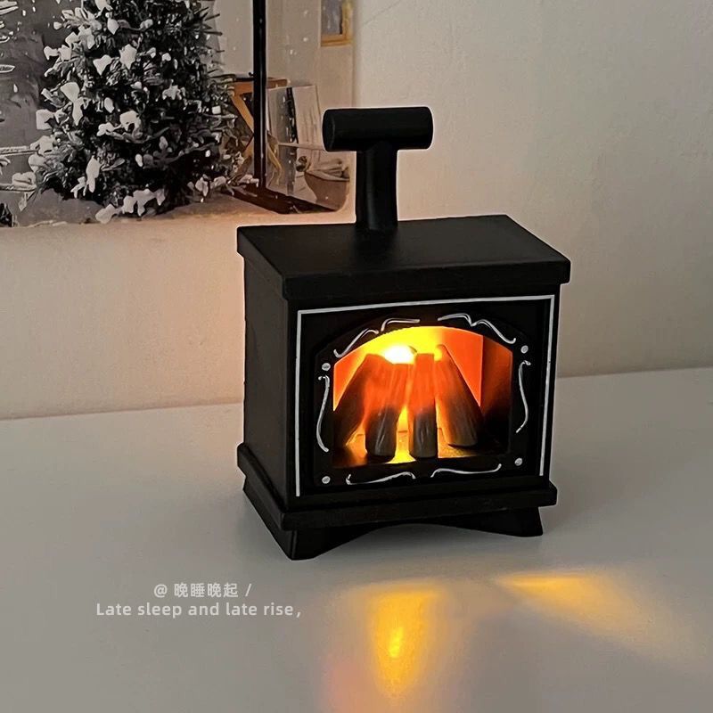 Light‑Up Mini Fireplace Lamp S - Cosplay Flame Prop review and price