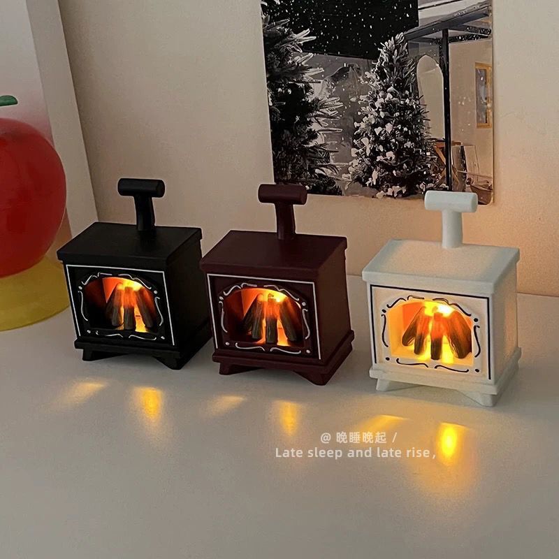 Light‑Up Mini Fireplace Lamp S - Cosplay Flame Prop review and price