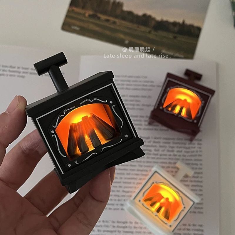 Light‑Up Mini Fireplace Lamp S - Cosplay Flame Prop review and price