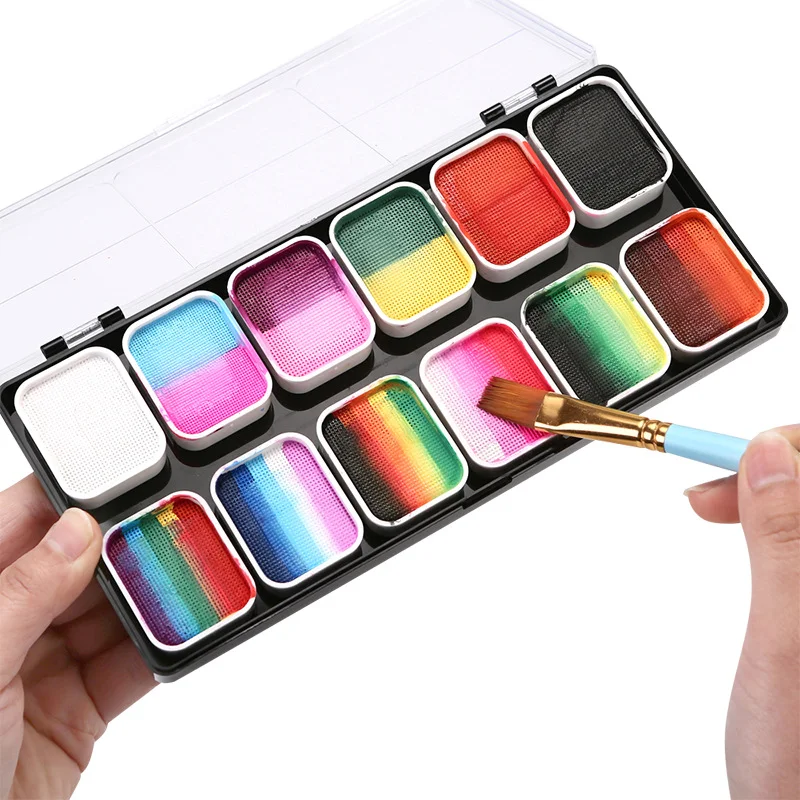 Multicolor Body Face Painting  - Cosplay Prop Paint review and price