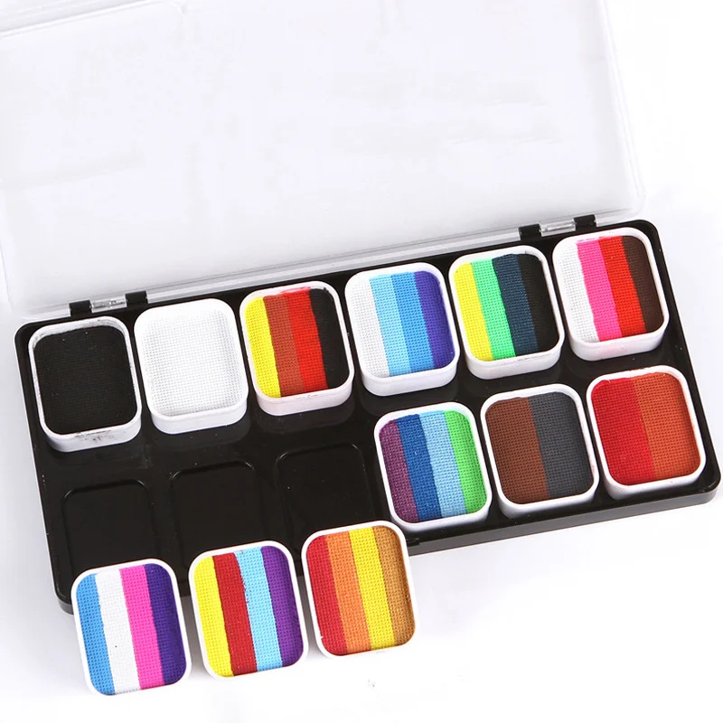 Multicolor Body Face Painting  - Cosplay Prop Paint review and price