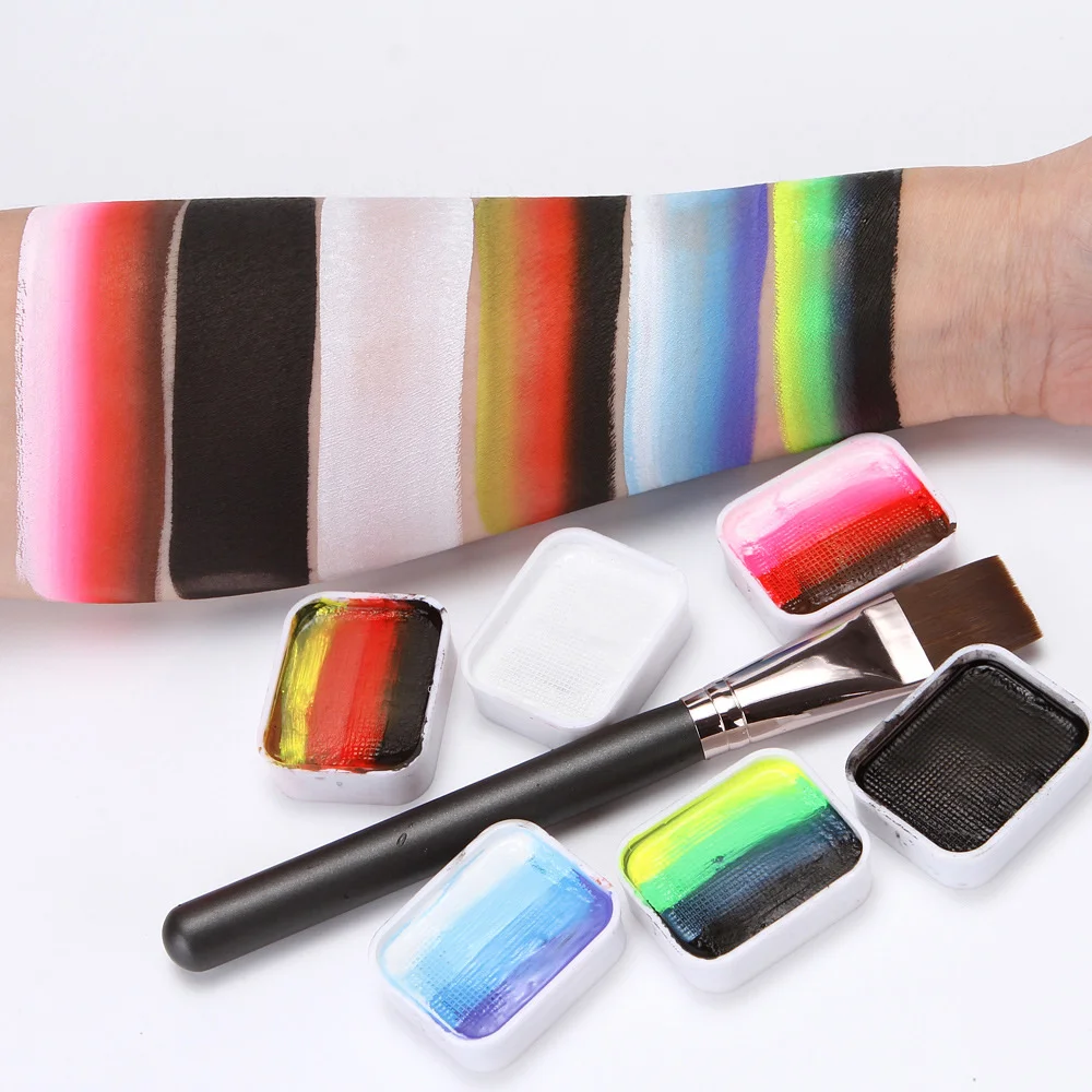 Multicolor Body Face Painting  - Cosplay Prop Paint review and price