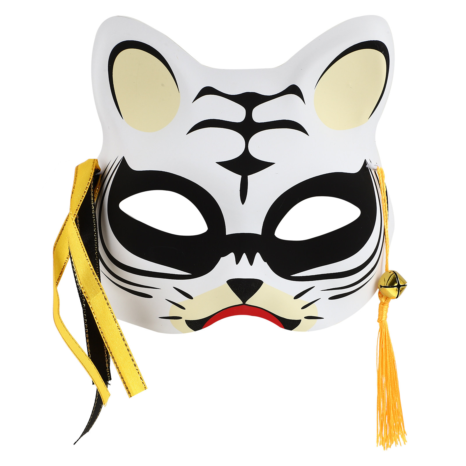 Half Face Tiger Mask Unisex Lu - Easy Cosplay Prop review and price
