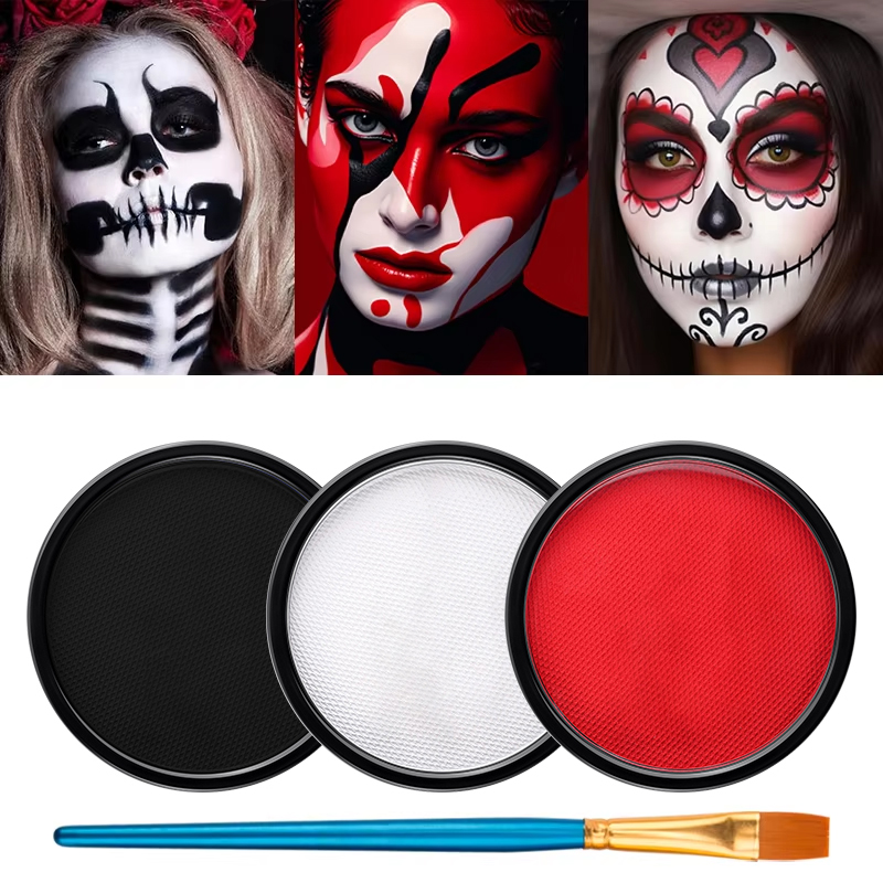 3pcs Black White Red Water‑Bas - Cosplay Prop Paint review and price