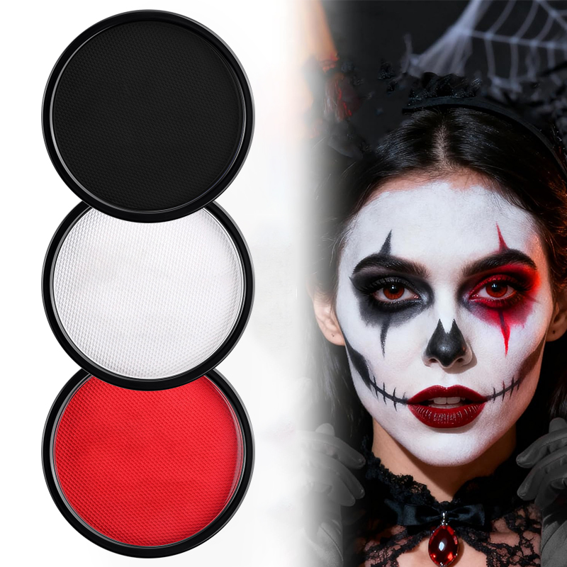 3pcs Black White Red Water‑Bas - Cosplay Prop Paint review and price