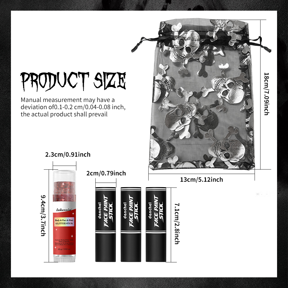 DANCHEL Horror SFX Makeup Kit  - Body Paint Sfx review and price