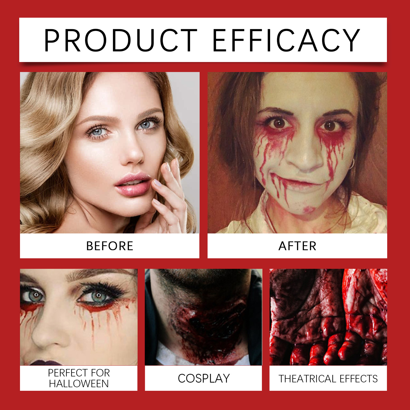 Professional Halloween Fake Bl - Cosplay Prop Paint review and price