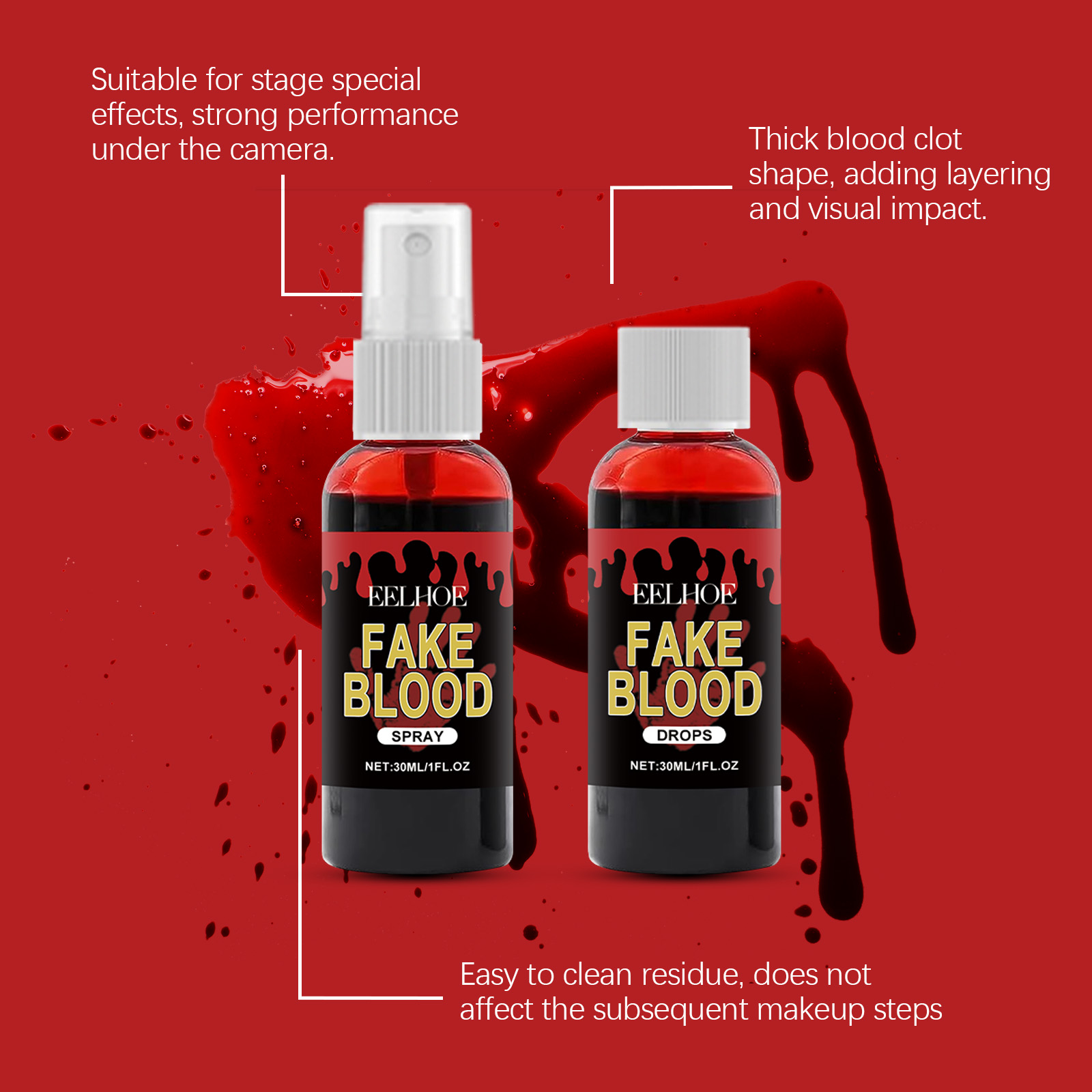 Professional Halloween Fake Bl - Cosplay Prop Paint review and price