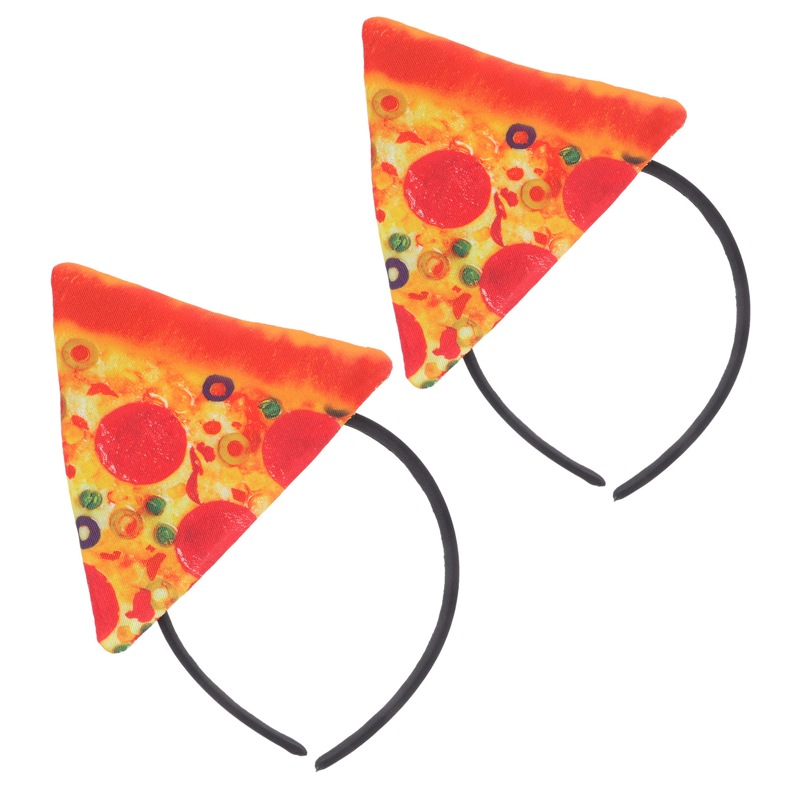 2pcs Pizza Headband Clown Hair - Briar Cosplay Prop review and price