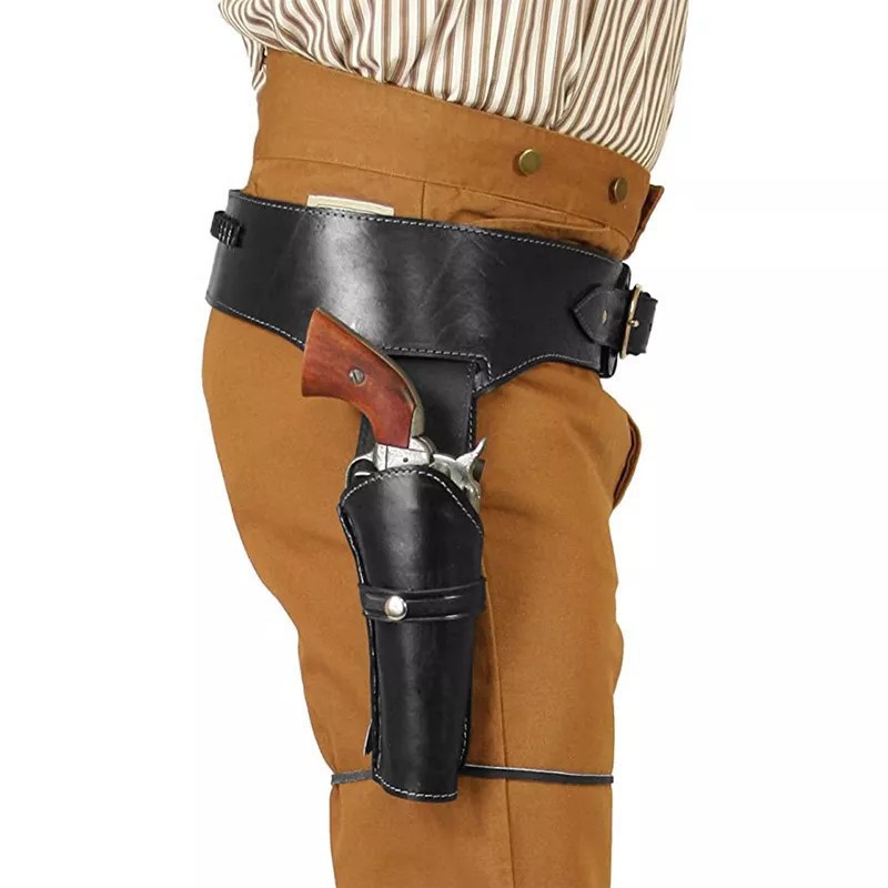 Vintage West Cowboy Thigh Hols - Cosplay Prop Pistol review and price