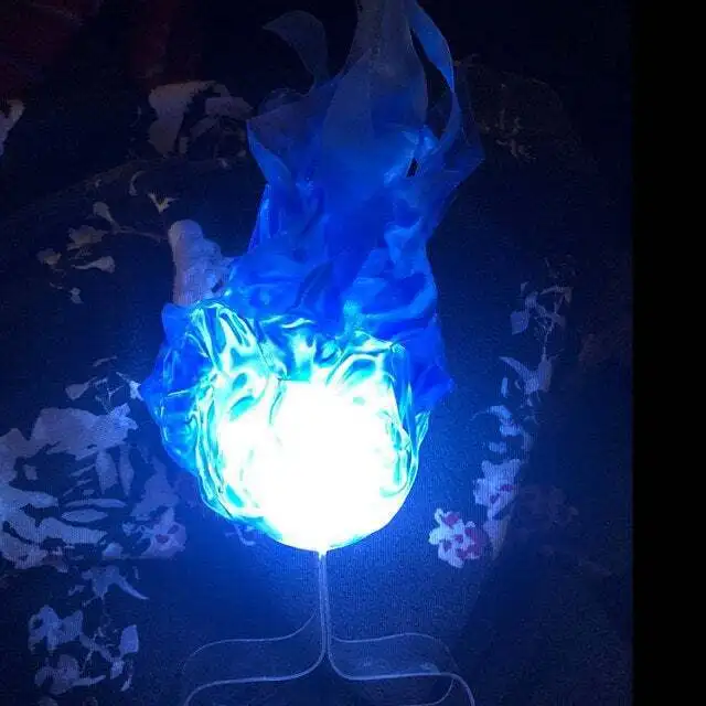 New LED Floating Flame Ball Ha - Cosplay Fireball Prop review and price