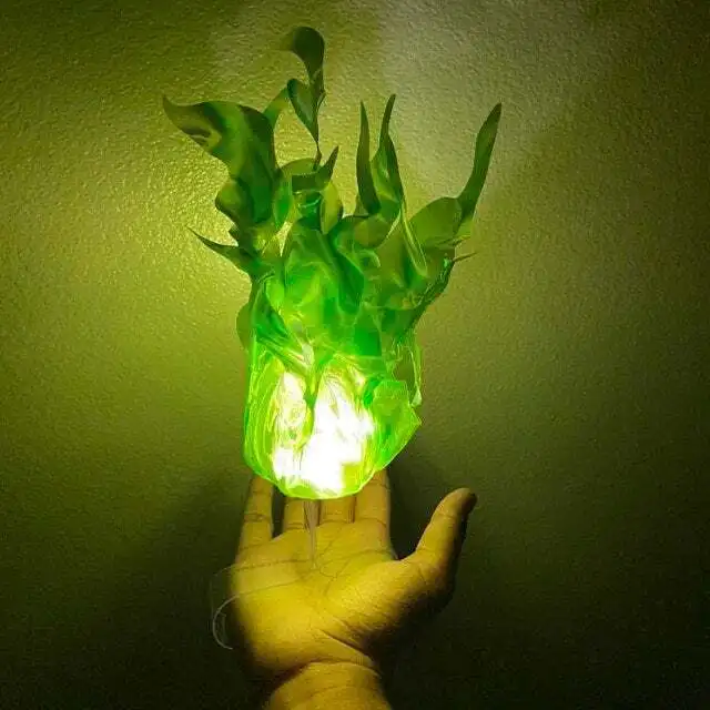 New LED Floating Flame Ball Ha - Cosplay Fireball Prop review and price
