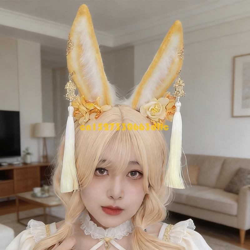 Adjustable Plush Rabbit Ears H - Cosplay Prop Designer review and price